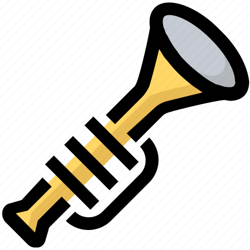 Device, fife, instrument, musical, trumpet icon - Download on Iconfinder