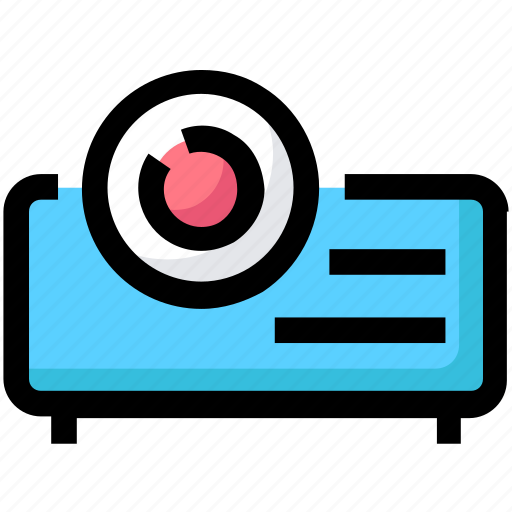 Device, presentation, projection, projector, video icon - Download on Iconfinder