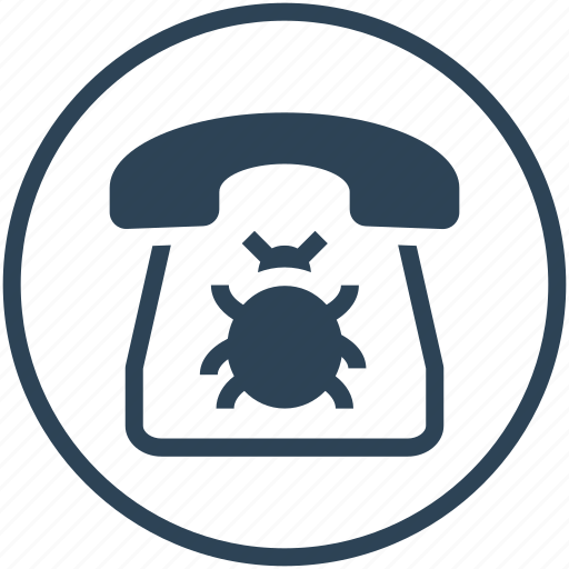 Device, telephone, phone, call, bug, spy icon - Download on Iconfinder