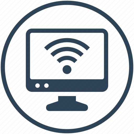 Device, wifi, internet, television, signals icon - Download on Iconfinder