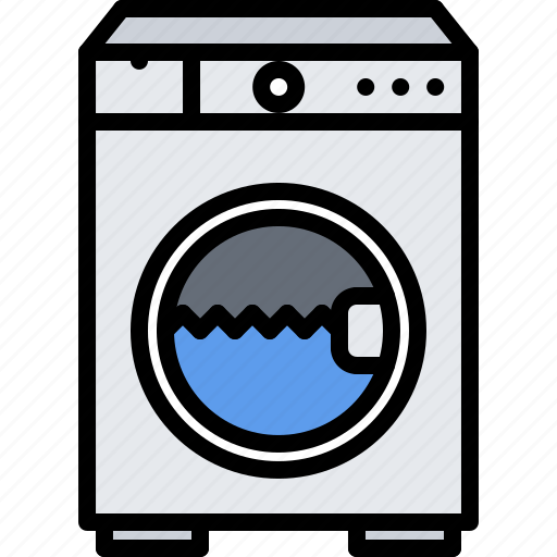 Appliance, device, electronics, gadget, machine, washer, washing icon - Download on Iconfinder