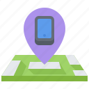 appliance, device, electronics, gadget, location, map, phone