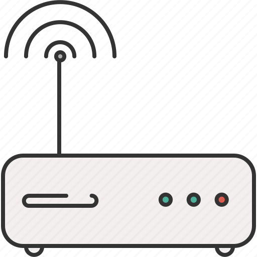 Communication, connection, device, internet, modem icon - Download on Iconfinder