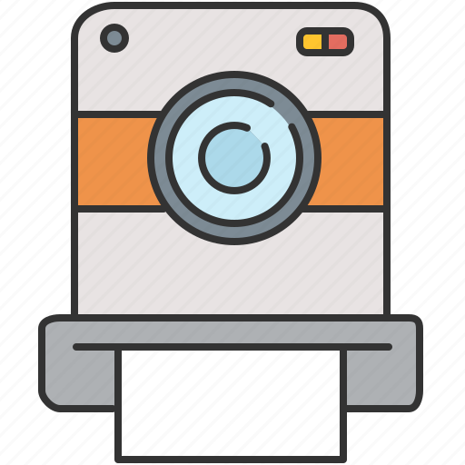 Camera, device, picture, polaroid, vintage icon - Download on Iconfinder