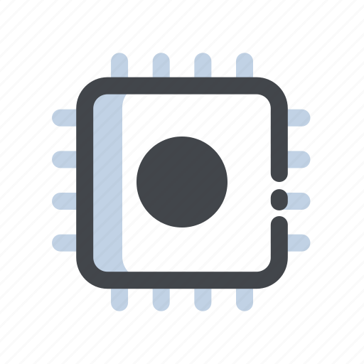 Chip, computer, cpu, microchip, processor icon - Download on Iconfinder