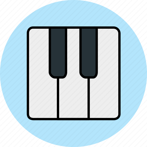 Device, entertainment, keys, music, piano icon - Download on Iconfinder