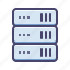 backup, cloud, data, database, hardware, server 