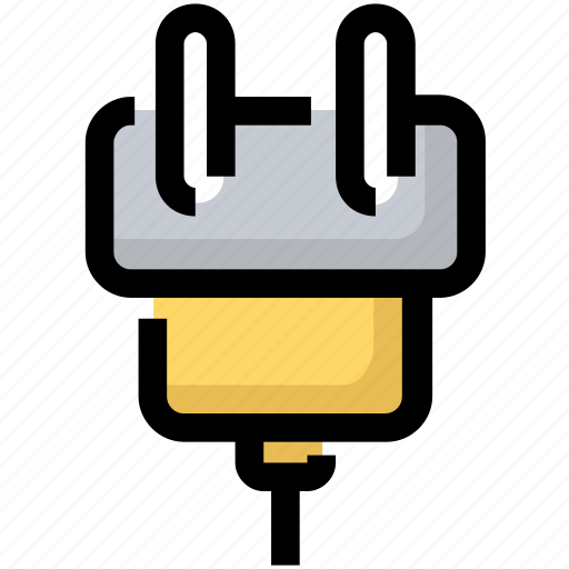 Charge, connector, cord, electric, plug icon - Download on Iconfinder