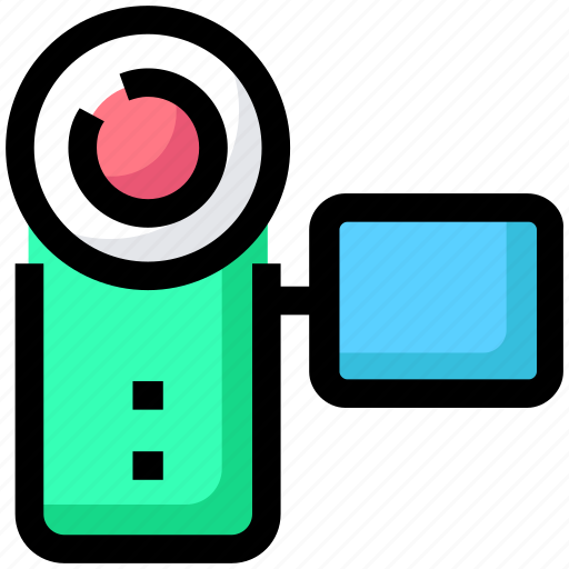 Camcorder, camera, device, photography, videocamera icon - Download on Iconfinder