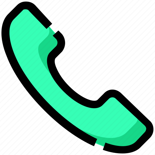 Answer, call, device, handset, phone icon - Download on Iconfinder