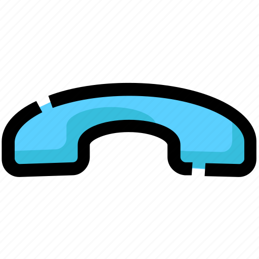 Call, decline, device, handset, hang-up, phone icon - Download on Iconfinder