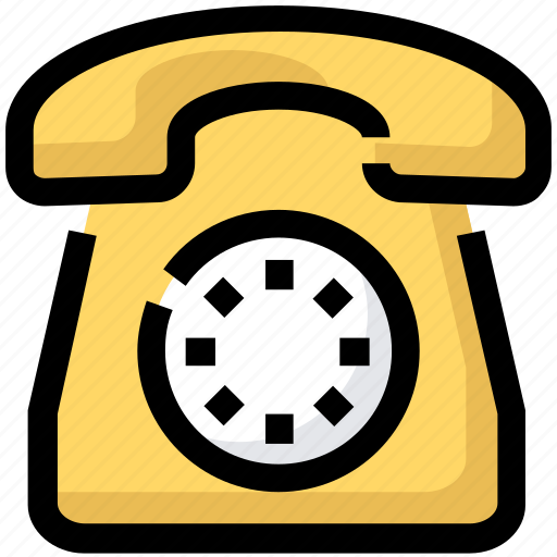 Call, device, disc, phone, stationary, telephone icon - Download on Iconfinder