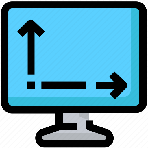 Device, display, monitor, screen, size, television icon - Download on Iconfinder