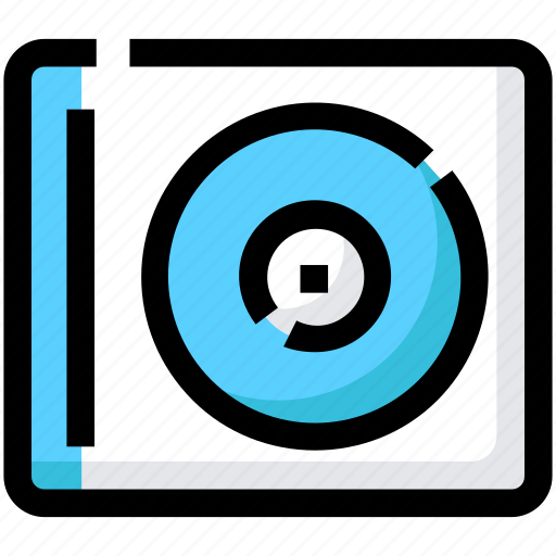Cd, device, dj, music, turntable, vynil icon - Download on Iconfinder