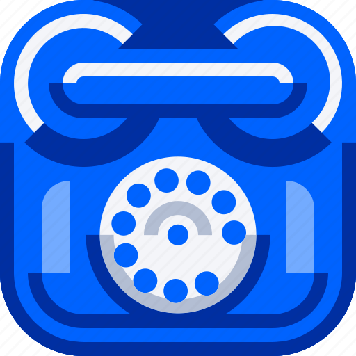Communications, devices, ios, retro, technology, telephone icon - Download on Iconfinder