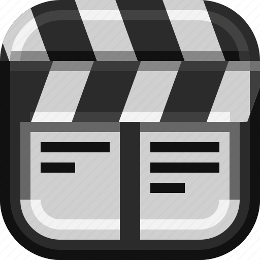 Actor, art, clapboard, devices, director, ios, movie icon - Download on Iconfinder