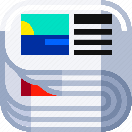 Communications, devices, ios, journalist, news, newspaper, press icon - Download on Iconfinder