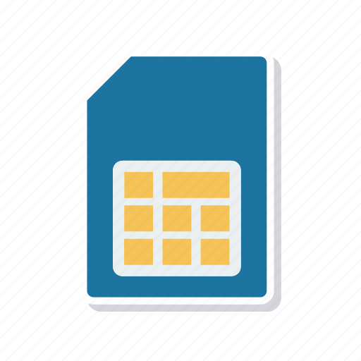 Card, chip, sd, sim icon - Download on Iconfinder