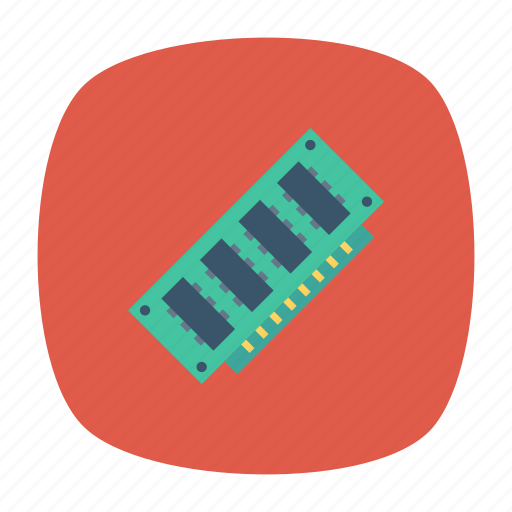 Chip, electronic, hardware, ram icon - Download on Iconfinder