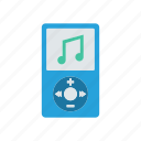 audio, device, mp3, music