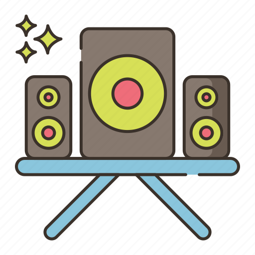 Speakers, system, sound, music icon - Download on Iconfinder