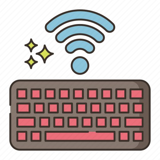 Wireless, keyboard, computer icon - Download on Iconfinder