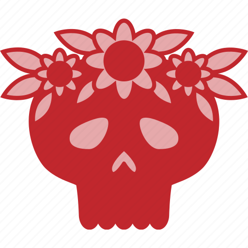 Halloween, flower, skull, death, mexican, festival, cultures icon - Download on Iconfinder