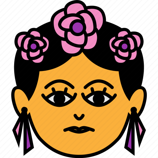 Mexico, skull, traditional, artisanal, crafts, cultures, dia de muertos icon - Download on Iconfinder