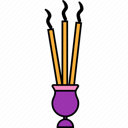 Incense, colored, mexican, ceremony, cultures, dia de muertos, resin icon - Download on Iconfinder