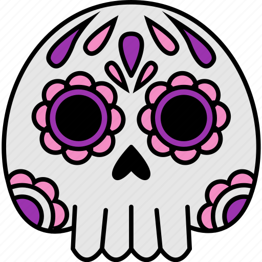 Colored, avatar, girl, costume, mexican skull, cultures, catrina icon - Download on Iconfinder