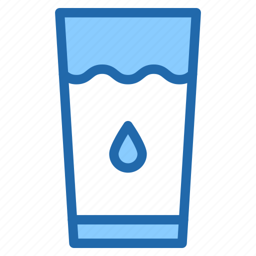 Water, glass, of, drink, plenty, healthy, liquid icon - Download on Iconfinder