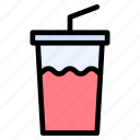 soft, drink, soda, straw, cup, takeaway