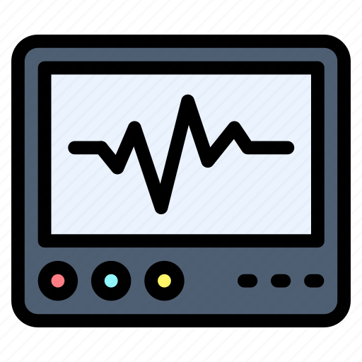 Cardiogram, hear, rate, pulse, medical, electrocardiogram icon - Download on Iconfinder