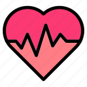 heartbeat, heart, health, clinic, shape, wellness