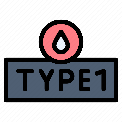 Type, diabetes, blood, drop, health, hospital icon - Download on Iconfinder