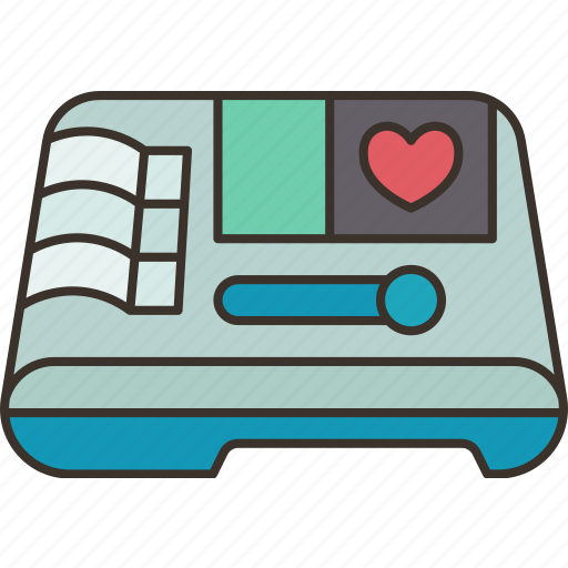 Electrocardiographs, electrocardiogram, monitor, cardiology, medical icon - Download on Iconfinder