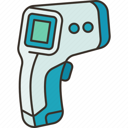Thermometer, forehead, fever, scanner, digital icon - Download on Iconfinder