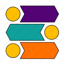diagram, infographic, chart, graph, flowing, presentation, finance, information, workflow