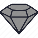 diamond, gem, gemstone, jewelry, stone