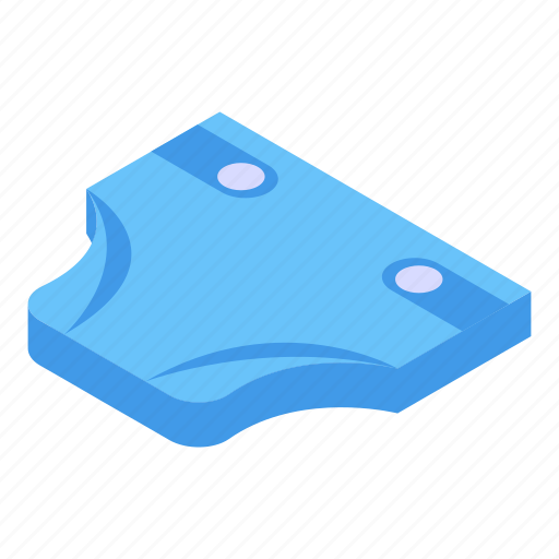 Baby, diaper, isometric icon - Download on Iconfinder