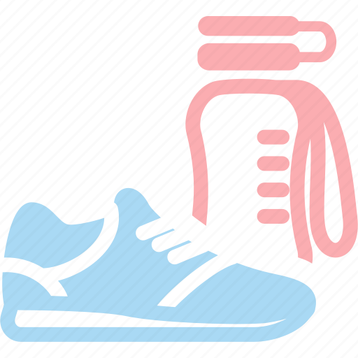Bottle, diet, exercise, fit, flask, shoe, sport icon - Download on Iconfinder