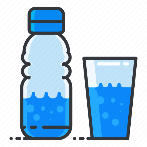 Beverage, bottle, drink, fitness, glass, water icon - Download on Iconfinder