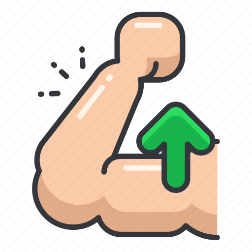 Exercise, fitness, growth, gym, muscle icon - Download on Iconfinder