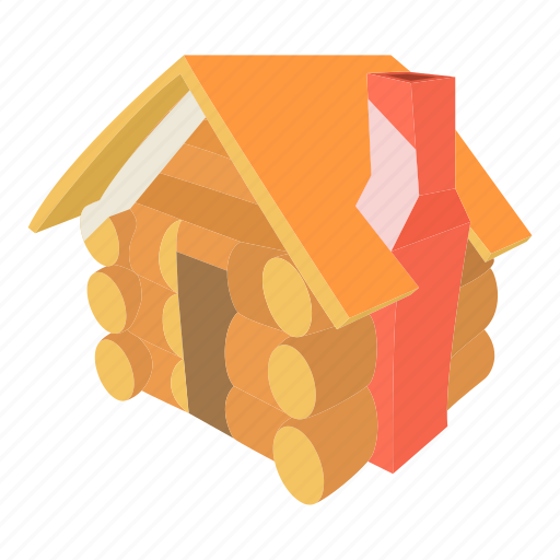 Architecture, beautiful, brown, cartoon, logo, object, smallhut icon - Download on Iconfinder