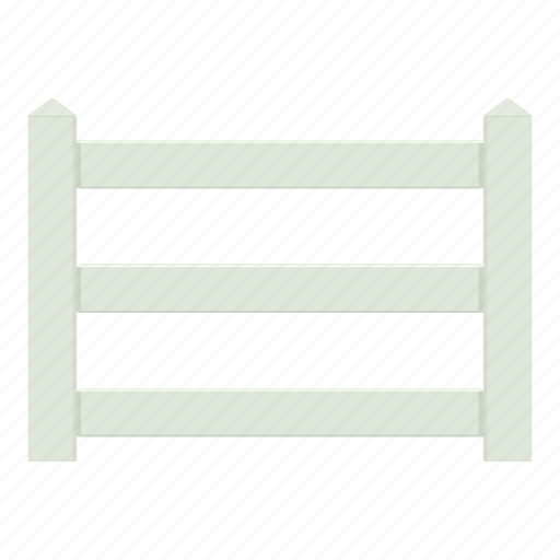Board, border, boundary, cartoon, fence, low, white icon - Download on Iconfinder