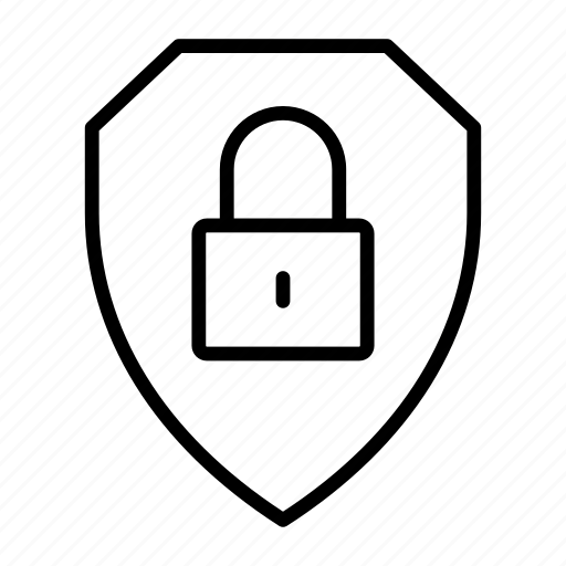 Shield, lock, secure, safety icon - Download on Iconfinder
