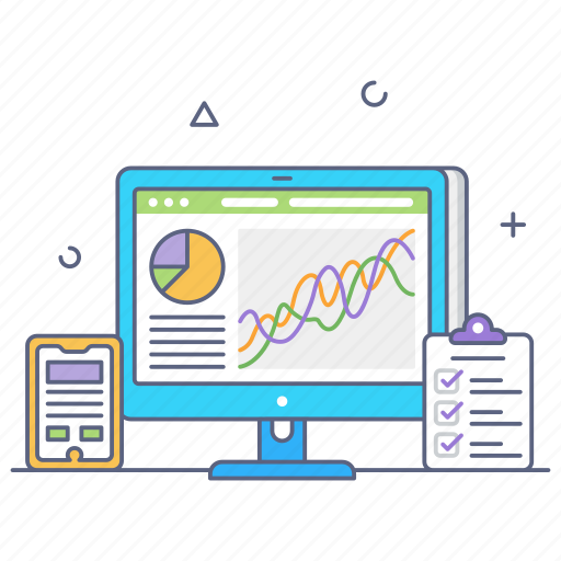 Website project, online project, web project, web statistics, web analytics icon - Download on Iconfinder
