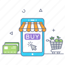 buy online, online shopping, mobile shopping, mcommerce, mobile shop