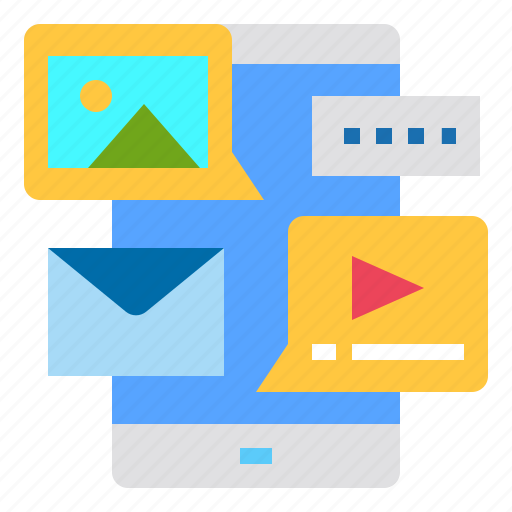Mobile, online, mail, technology, content, digital icon - Download on Iconfinder