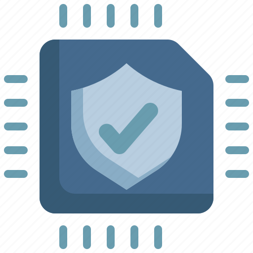 Chip, protect, digita, security, computer icon - Download on Iconfinder